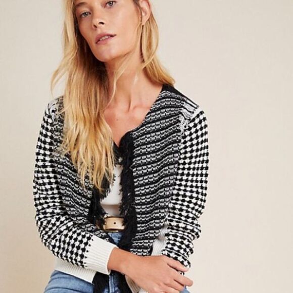 Anthropologie Aldomartins Izabella Fringed Jacket - Picture 3 of 3